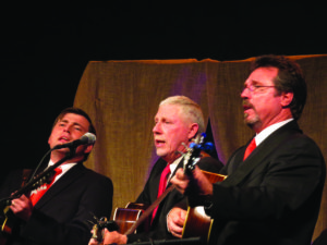 Donnie Buckner with the Buckner Family Bluegrass Band